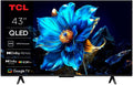 téléviseur TCL – Noir/Bleu | QLED 43' 43P7K UltraHD 4K Dolby Atmos Google TV