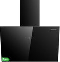 hotte aspirante GASLAND – 60 cm | 577 m, Noir – Chef AR60BS sans tête | Hottes aspirantes silencieuses, évacuation d'air EEK A++