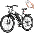 Vélos électriques EVERCROSS | 250 W, 36 V – 13 Ah | Noir/Gris, EK15 Vélo électrique pour Adultes – VTT Electrique 27