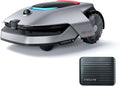Tondeuses robot dreame | 3000 m, Argent/Noir – A2 Robot Tondeuse sans Fil Périphérique | 360° 3D LiDAR avec Caméra IA