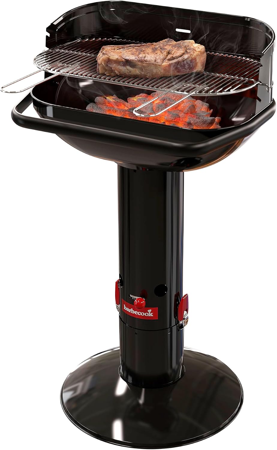 barbecue à charbon Barbecook | 56x34 cm, Noir – Barbecue charbon Acier émaillé Ø