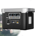 groupe électrogène ZYT-DHRUCB | 800 W, 480 Wh – 220 V | 120 W, Noir/Gris – Centrale électrique Portable