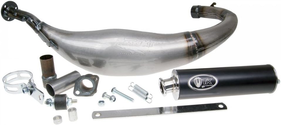 Installations complètes Turbo Kit | Noir/Gris, Pot d'échappement Carreras 80 - BETA RR 50 AM6
