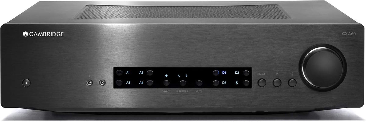 Amplis Cambridge Audio | Noir, Amplificateur intégré de 60 Watts avec DAC intégré