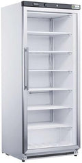 armoire Afi Collin Lucy | 555 L, Argent/Blanc – Réfrigérée Négative GN 2/1 Porte Vitrée