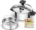 SEB Autocuiseurs, 4,5 L – Argent/Noir | Authentique Eco, Cocotte-minute – 1 à 4 personnes | Induction, Cuisson plus rapide