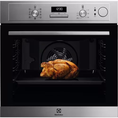 Electrolux Cuiseurs vapeurs électriques, Noir/Argent – LOC3S40X2 FORNO 72LT MULTI8 VAP 25% INOX DISPLAY(JUMP)
