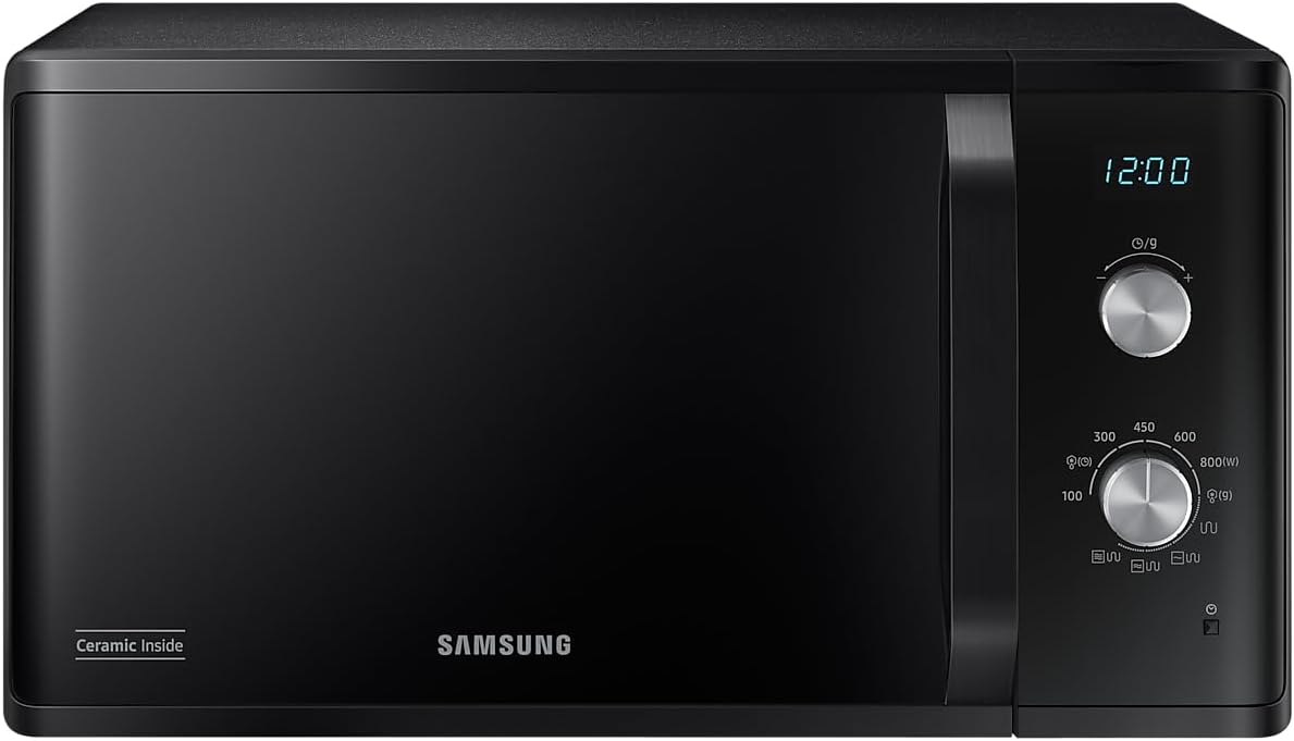 Multifonction Samsung – 23 L | Noir, MG23K3614AK/BA micro-onde Comptoir Micro-onde simple 125
