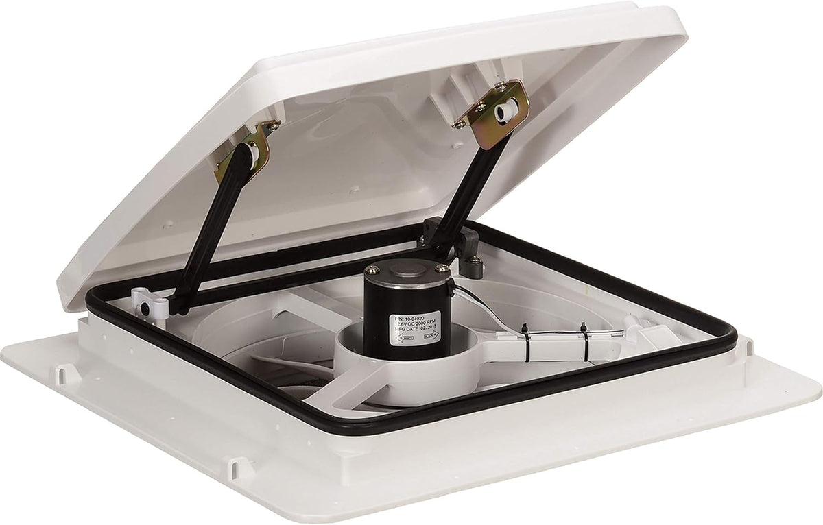 Ventilateurs Maxx Air | 35,6 cm, Blanc – MAXXAIR Corp 00A04301K Maxxfan Vent STD Manuel