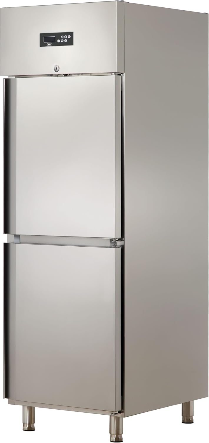 armoire Afi Collin Lucy, Argent – Réfrigérée Négative Gamme GN 2/1-2 à 4 Demi-Portes Pleines