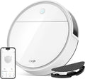 robot aspirateur OKP – aspirateur robot | 7,7 cm, Blanc – 120 Minutes | Ultra-Fin, Anti-Enchevêtrement – 4 Modes de Nettoyage | Recharge Automatique