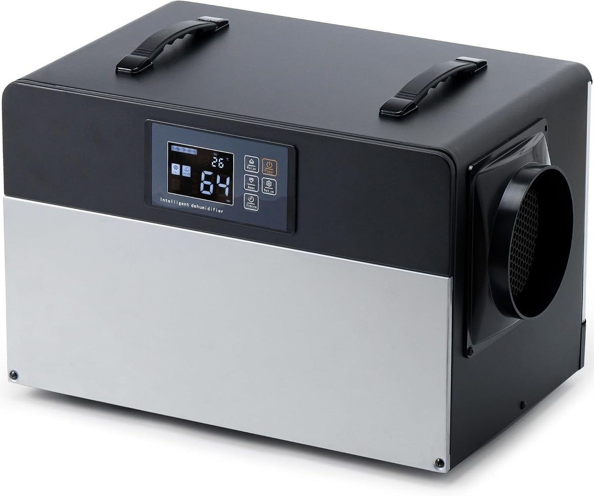 katenpo déshumidificateur, 90 L – 200M | Noir/Argent