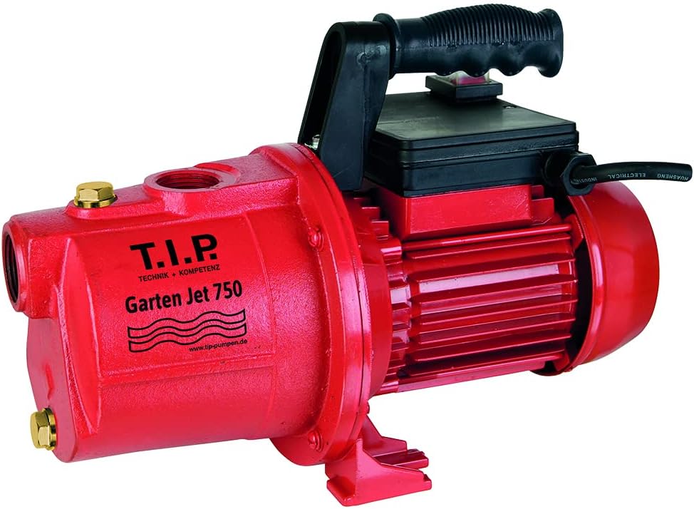 Pompes à eau et accessoires T.I.P – 2800 l | 42 m, 600 W – Rouge/Noir