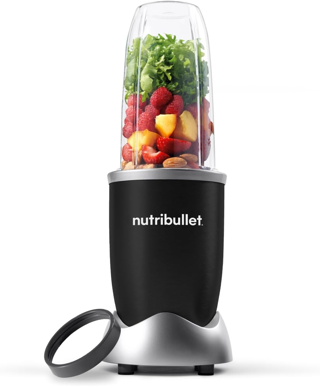 blender NutriBullet | 700 ml, Noir/Argent – Pro 900 Watt | Électrique