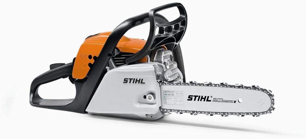 Stihl tronçonneuse, 1,4 / 1,9 kW/PS – 100 dB (A) | 35 cm, Orange/Noir/Gris – MS 180 thermique