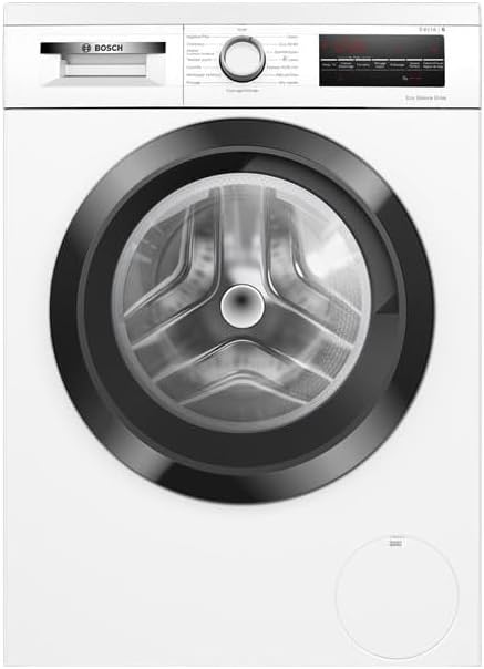Bosch lave-linge, machine à laver – 9 kg | Blanc/Noir, Frontal 1400 Tours/min - WUU28T69FR