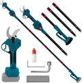 Outillage de jardin JAOGAUS | 18 V, 65 mm – 40 mm | 2,2 m, Bleu/Noir/Rouge – Sécateur télescopique 2 en 1 Makita