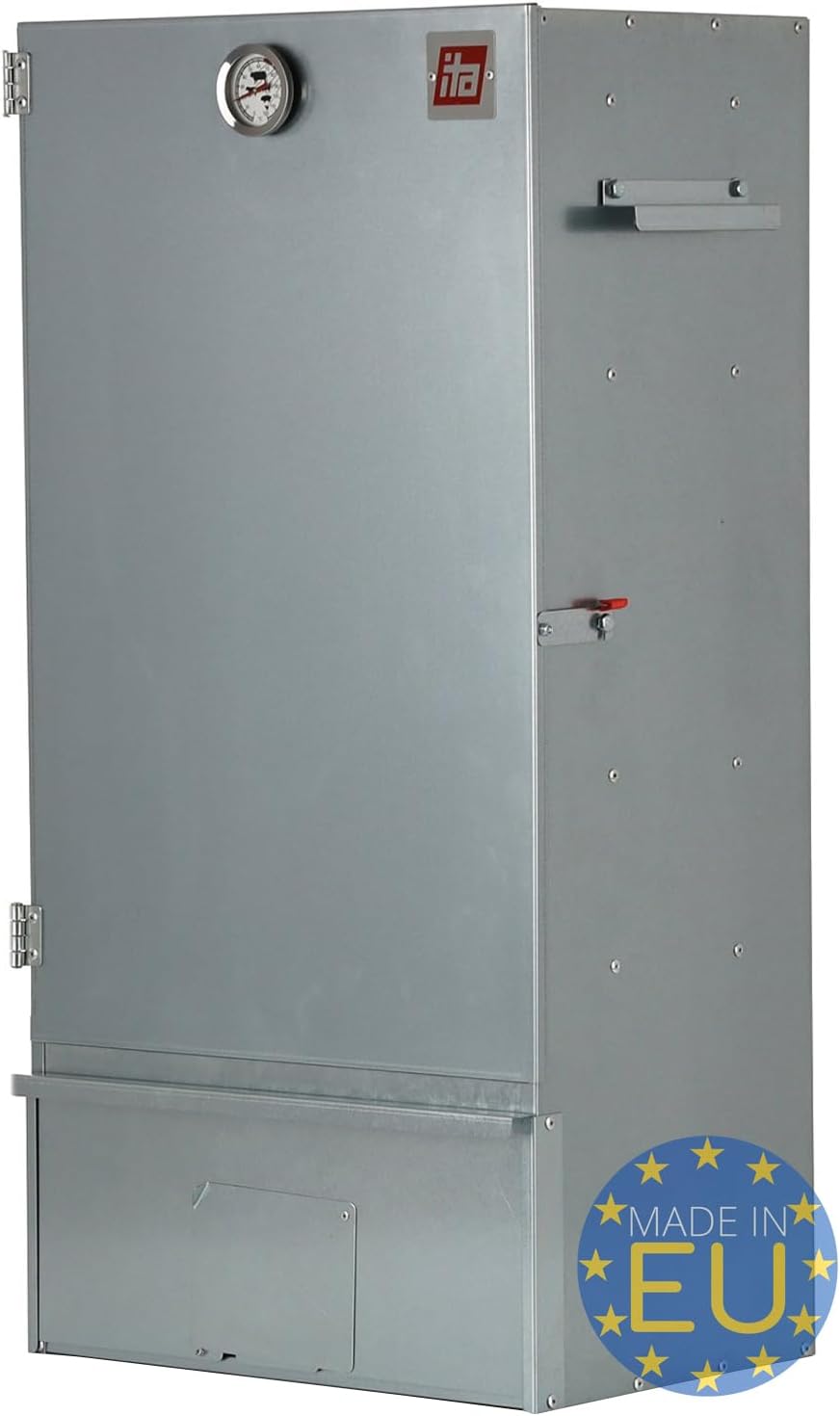 ITA fumoir, 81 cm de hauteur – 30 cm de profondeur | 40 cm de largeur, 81 cm – Acier allié (résistant à la corrosion | durable, facile à nettoyer)