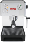 machine à café Lelit – cafetière | Argent, Anna - Avec Mousseur à Lait - PL41EM-2G80 - Acier Inoxydable Poli