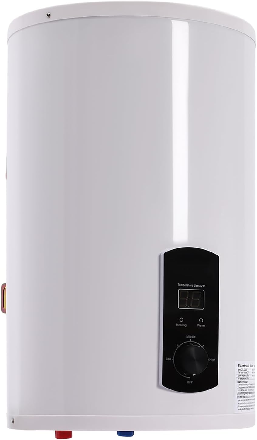 Esyogen chauffe-eau, DSZF – 2 kW | 30 l, 50 l – 60 l | Blanc, électrique / / ABS avec écran LED – eau froide et chaude 220 V pour salle de bain