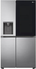 réfrigérateur LG – frigo | Argent/Noir, américain GSXV80PZLE InstaView