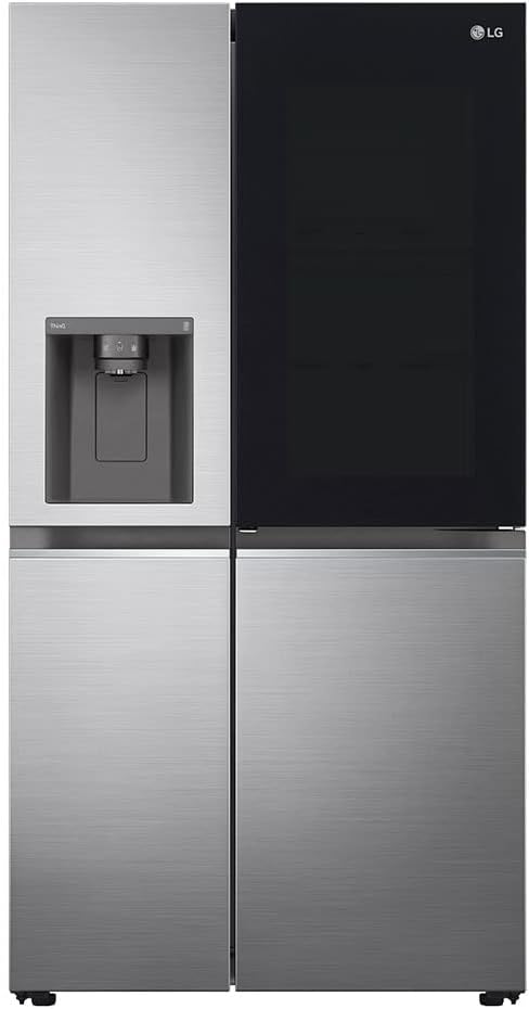réfrigérateur LG – frigo | Argent/Noir, américain GSXV80PZLE InstaView