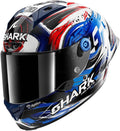 Shark Casques, Bleu/Noir/Blanc/Rouge