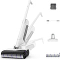 aspirateur eau et poussière Rowenta – Blanc/Noir/Gris/Violet | X-Clean 10, Aspirateur Laveur sans Fil – Inclinable 180°