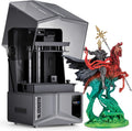 Imprimantes 3D ELEGOO | 150 mm, 218,88 mm – Noir/Gris | Saturn 4 Ultra Imprimante 3D Résine 12K MSLA, Nivellement Automatique