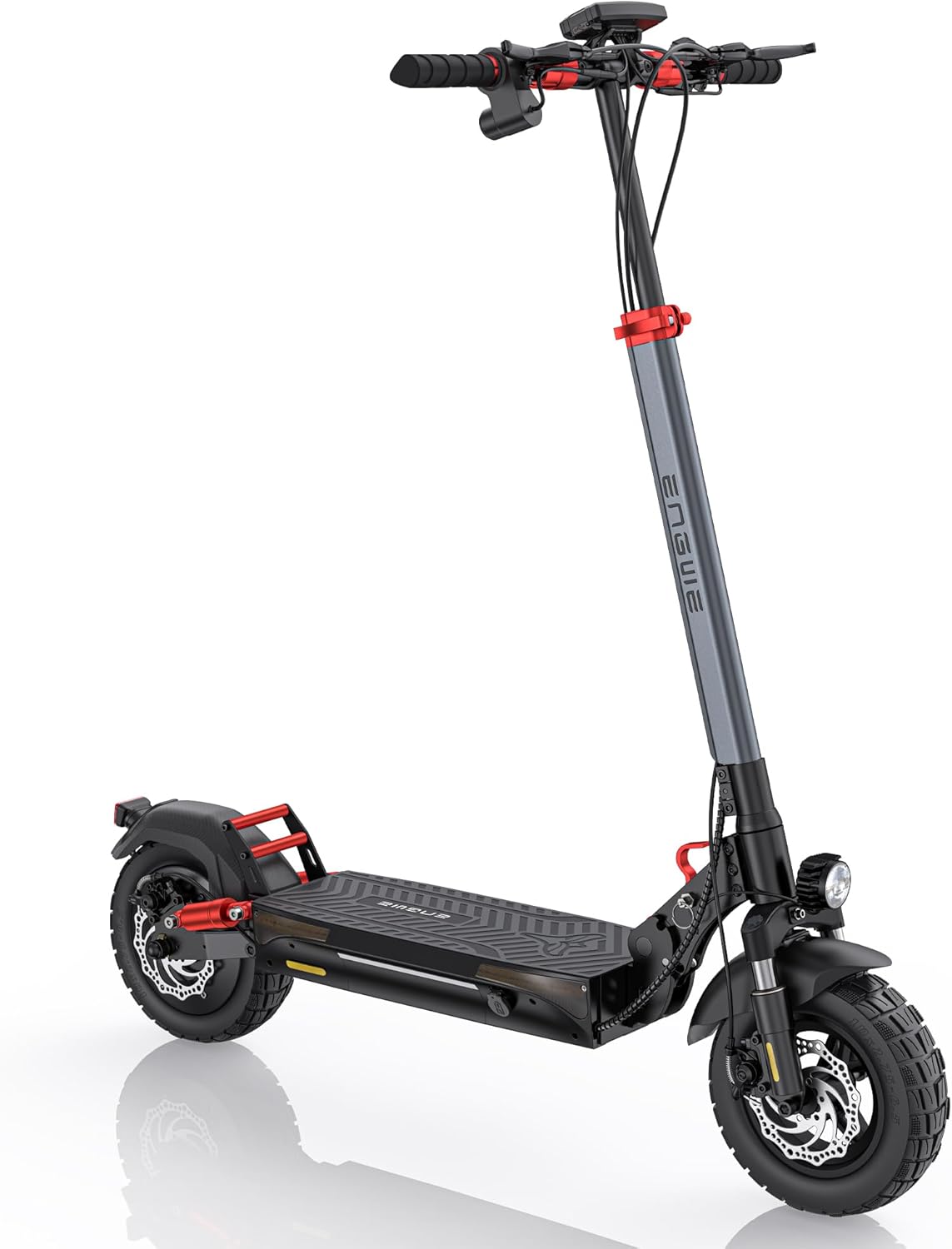 Trottinettes électriques ENGWE – 648 Wh | 864 Wh, Noir/Rouge – E-Scooter Trottinette Électrique Pliable avec Batterie De