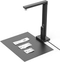 CZUR Scanners de documents, Noir – Lens1200 Pro 12MP Scanner de Documents Portable | Caméra de Documents USB