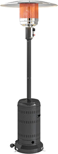 Outsunny Appareils de chauffage extérieur, 11 KW – 7 m | Noir, Chauffage exterieur terrasse – surface chauffable ²