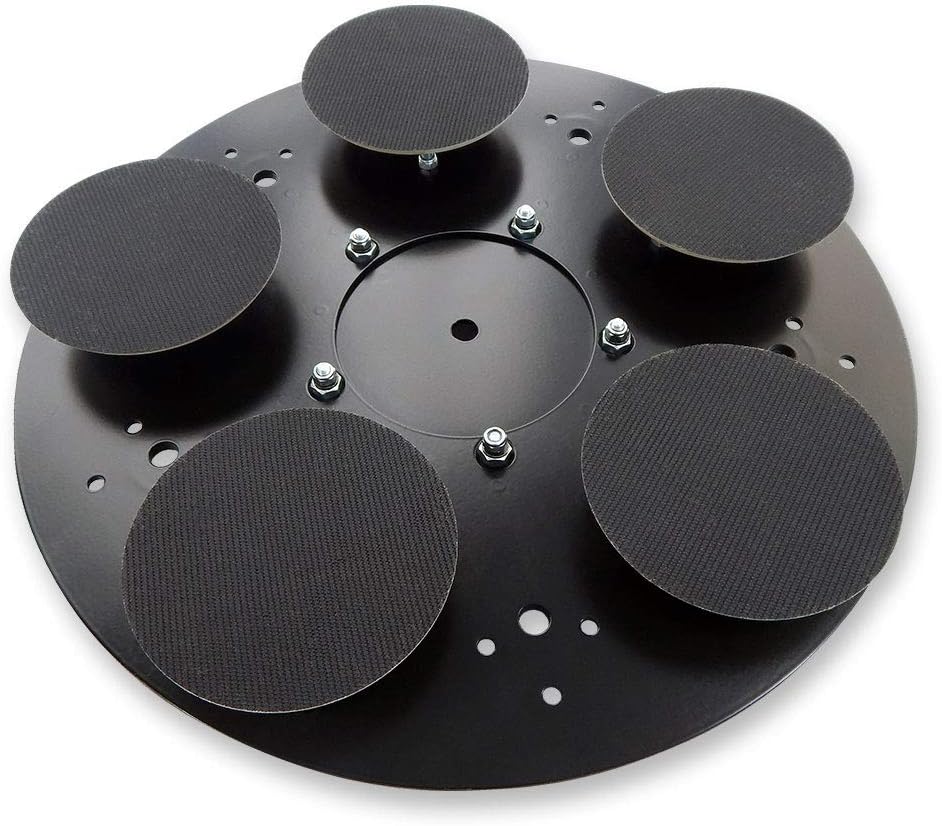Ponceuses à disque MENZER | Noir, Plateau Multidisque pour la Monobrosse ESM 406