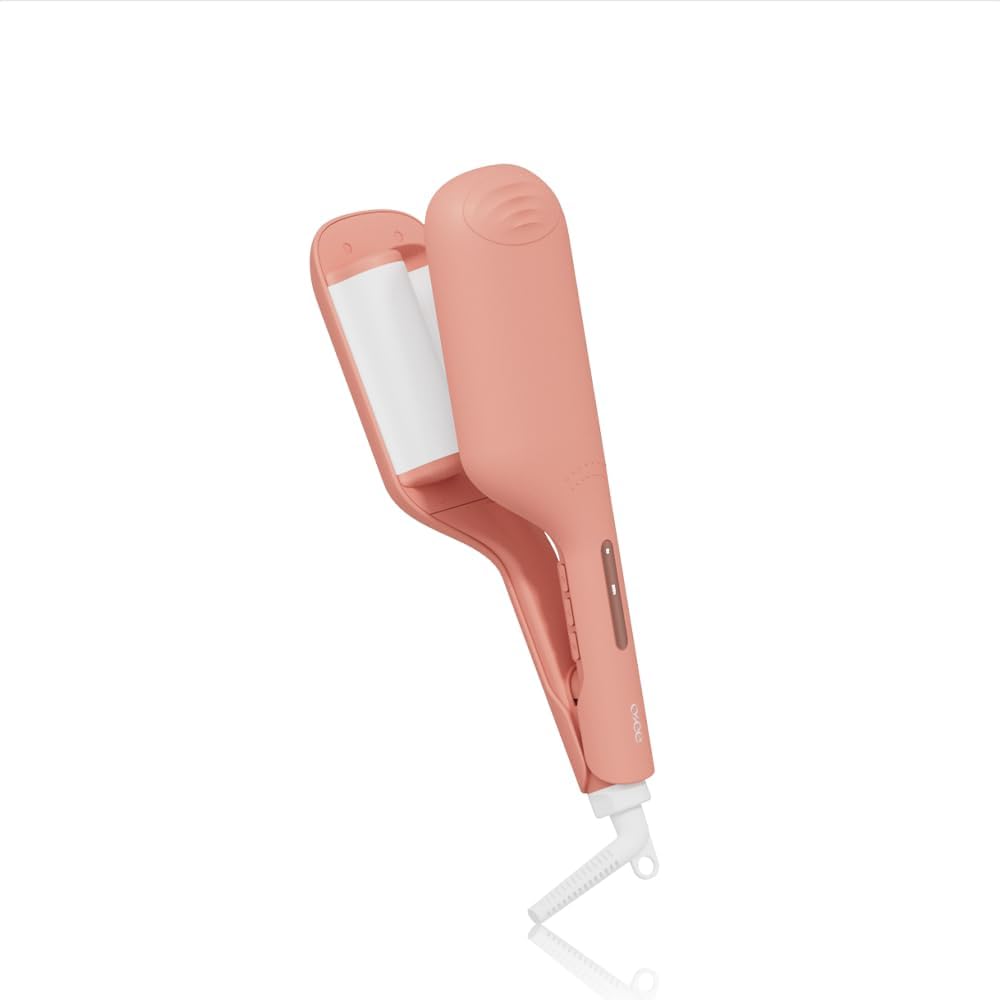 Osée Appareils et outils de coiffure, 32 mm – Rose | Party Waves - Fer à onduler double-baril - 2 Barils, Revêtement céramique