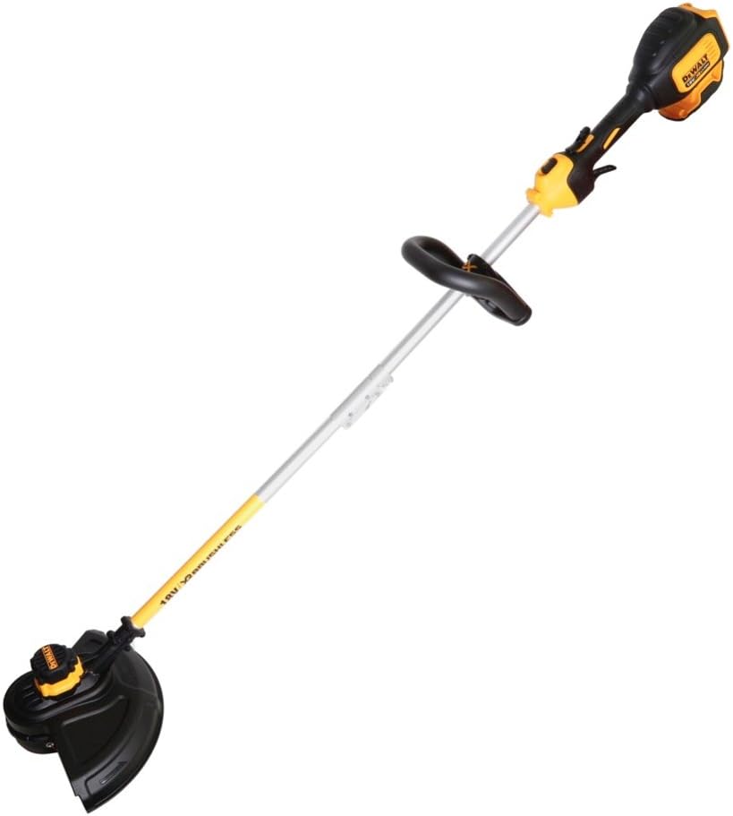 DEWALT débroussailleuse, 400 W – 18 V | Noir/Jaune, DCM 561 PBS Brushless Li-ION Débrousailleursans Fil - sans Batterie