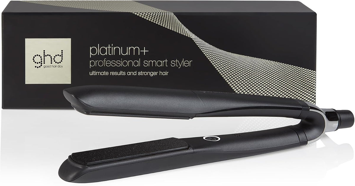 Lisseur Appareils et outils de coiffure, Noir – 75% plus brillants | 70% plus forts - boucleur idéal cheveux colorés/abîmés
