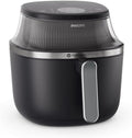 Philips friteuse à air chaud, 7,2 l – Noir | Air Fryer Series 3000 NA341/00, technologie RapidAir Plus – 16 fonctions