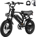Cyclisme VDL | 16 Pouces, 36 V – 13 Ah | Noir, Vélo Électrique pour Adolescents – 4/ Batterie Amovible | EBike avec 3 Modes de Conduite
