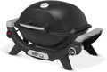 Barbecues à gaz Weber – Noir | Barbecue à gaz Q 1100N / Barbecue portable léger pour camping, patios et balcons avec brûleur haute efficacité