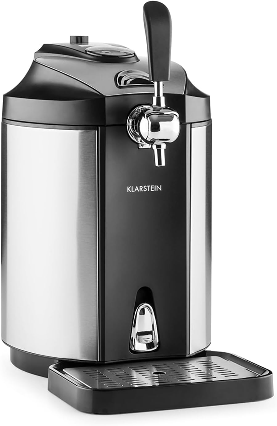 Tireuses à bières KLARSTEIN – 5 litres | Noir/Argent, Skal - Tireuse à bière – Machine à bière | Appareil à bière