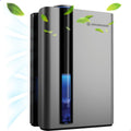 purificateur d'air AG – 1 L | 2,7 L, 35 m – Argent/Noir | 330 deshumidificateur d air et portable, réservoir – pièces jusqu'à ²