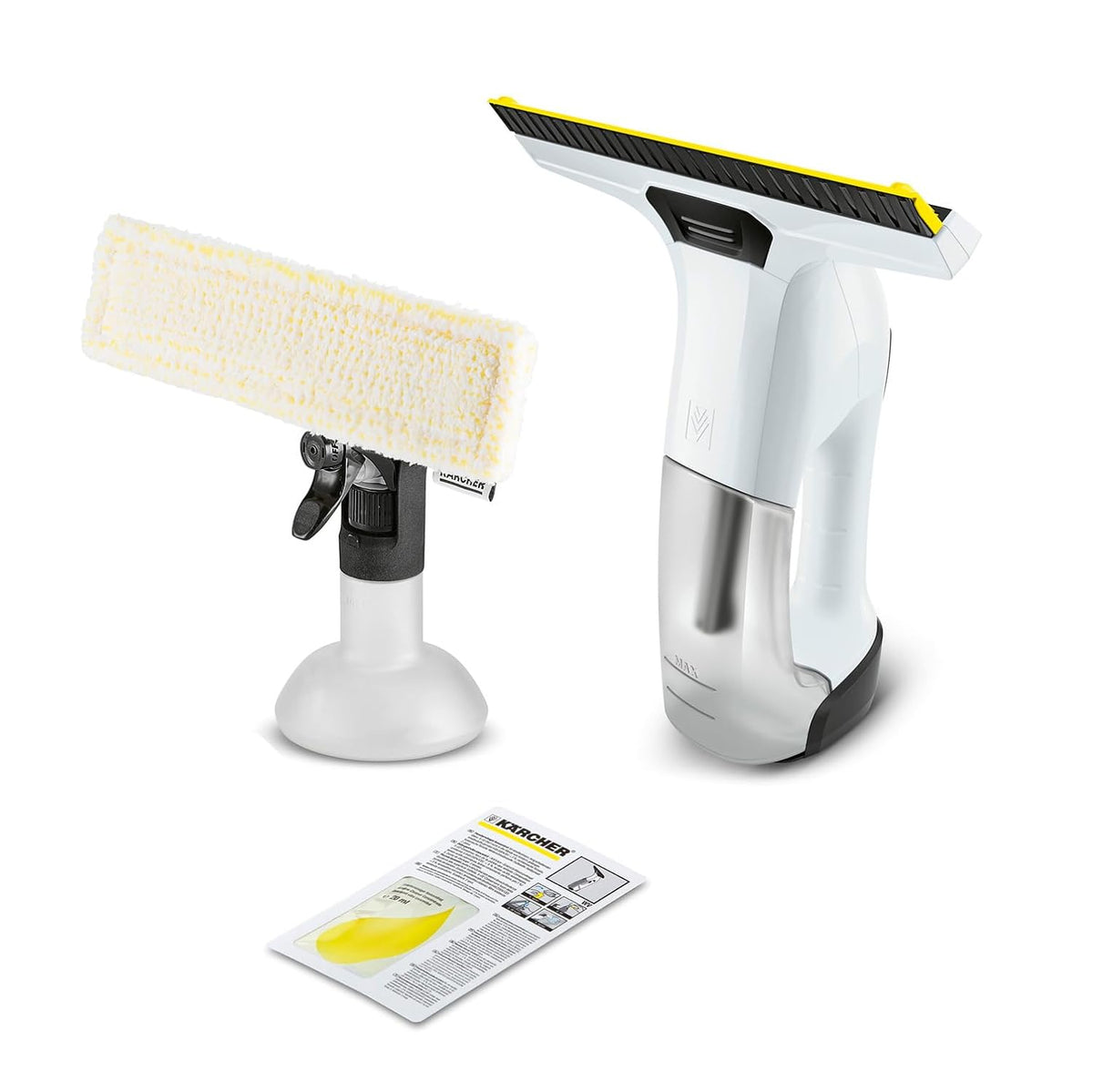 Aspirateurs pour fenêtres Kärcher | 280 mm, 20 ml – Blanc/Jaune/Noir