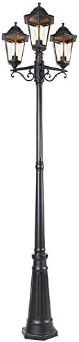 Éclairage pour chemins Qazqa – 220 V/230 V | 56 cm, Noir