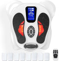 Massage et relaxation Creliver – Blanc/Noir/Rouge | EMS + TENS Stimulateur Circulatoire Plus, Appareil Circulation Sanguine Jambes
