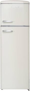 FrigeluX réfrigérateur, frigo – 245 L | Crème, Retro Vintage 2 portes RFDP246RCA++