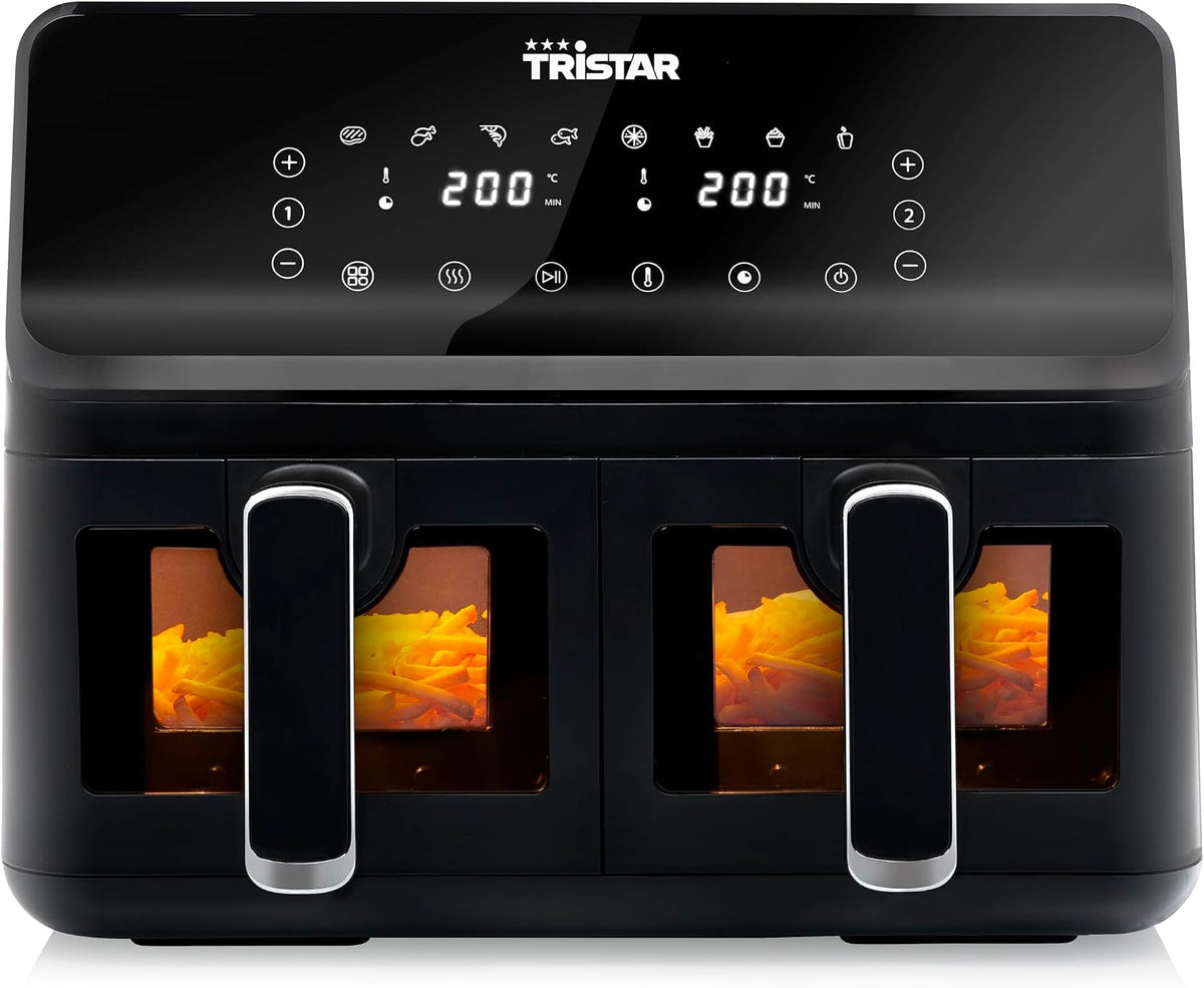 Friteuses Tristar | 2x4, 2 kg – Noir
