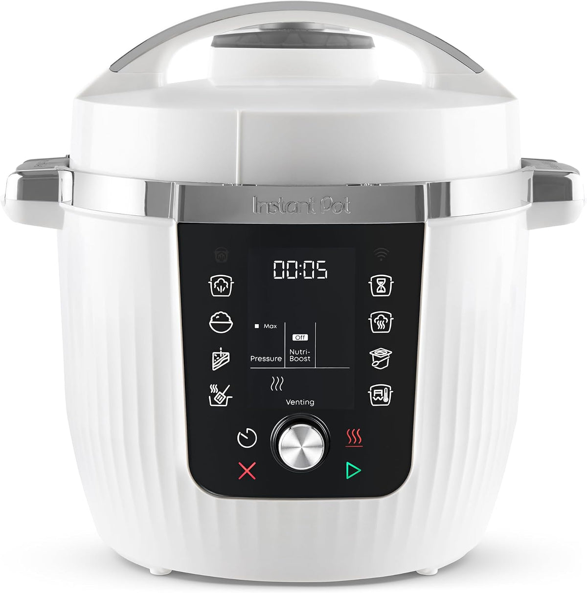 Multicuiseur Instant Pot – 5,7 L | Blanc, Pro 10 en 1 – autocuiseur | mijoteuse, cuiseur à riz – sauteuse | yaourtière