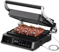 AMZCHEF grill électrique, Noir/Argent – AMAZHEF multifonction 6 en 1 avec capteur de température | fonction Sear 280°C