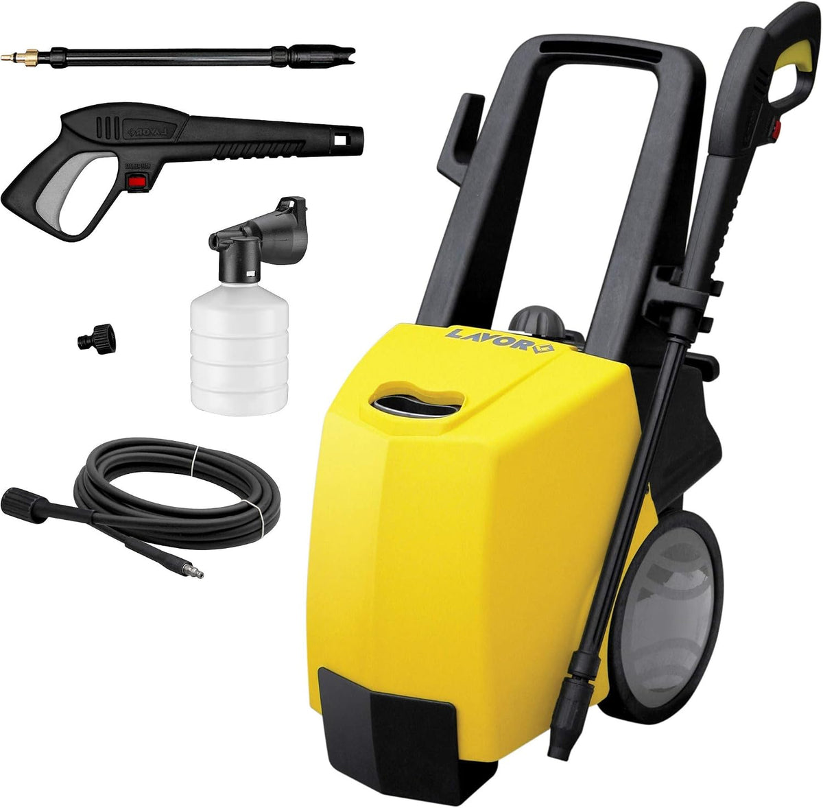 nettoyeur haute pression Lavor – Jaune/Noir | à Chaud Mod.Advanced 1108