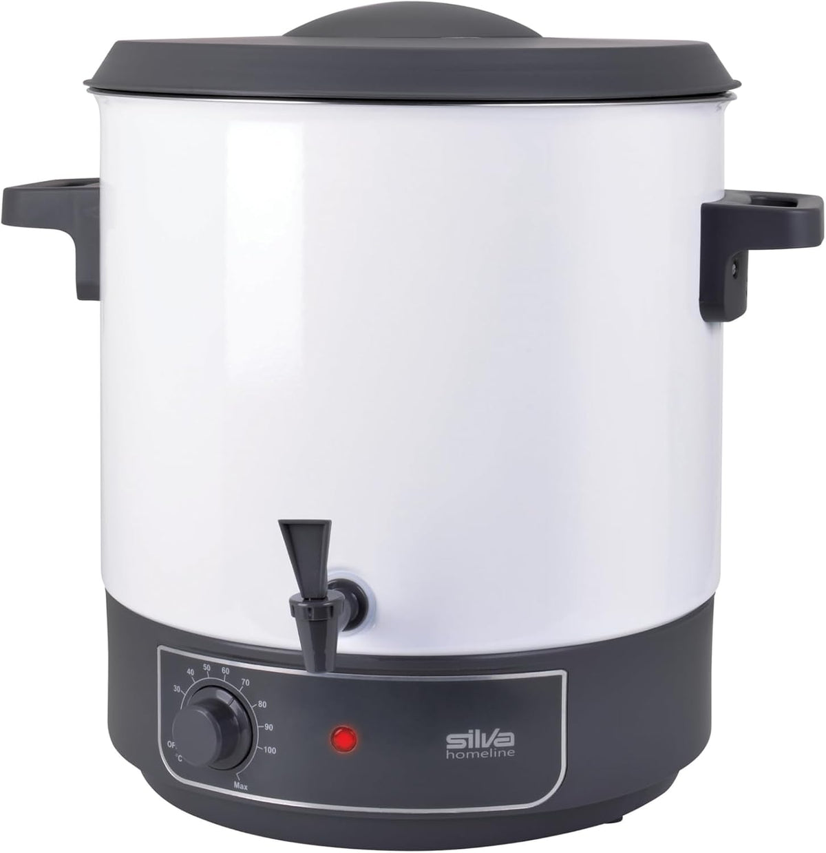 Stérilisateurs électriques Silva Schneider | 29 l, 23,5 l – 1800 W | Blanc/Noir, Silva Homeline HG-E 290 – Stérilisateur et boissons chaudes 2 en 1